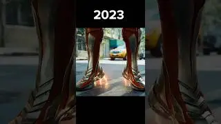 Evolution of the flash,supergirl and batman #shorts