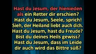 Hast du Jesum, hast du Frieden