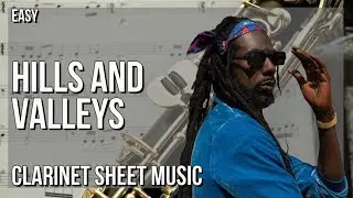 Clarinet Sheet Music: How to play Hills and Valleys by Buju Banton