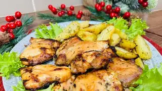 И себя накормите и гостей удивите! куриные бёдра на Новогодний стол! @cook_yammy