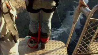 Victoria Falls bungee jumping...with Ewan McGregor?