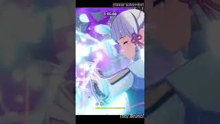 Genshin Impact Kamissato Ayaka vs Hilichurl Chieftain 