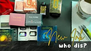 Let’s Swatch 12 New Fountain Pen Inks!