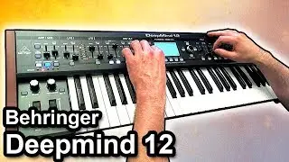 Behringer DEEPMIND 12 - Ambient Chillout Music Soundscape 【SYNTH DEMO】
