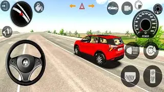INDIAN CAR SIMULATOR RED TOYOTA LAND CRUISER 2022 REAL CAR DRIVING - IOS ANDROID GAMEPLAY