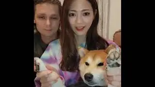 a WMAF couple being cute for about 2 minutes and half