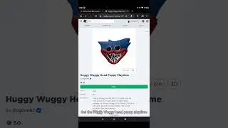 How to look like Huggy Wuggy from Poppy Playtime in Roblox!!!