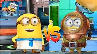 Minion Rush Deep Diver Vs Egyptian fullscreen gameplay walkthrough android ios