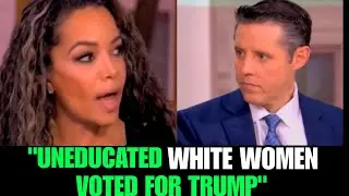 THE VIEW LOSING IT!  Did They Just Call Trump’s Women Supporters Uneducated?😳🤔