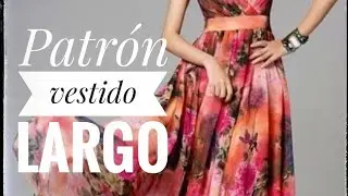 Hazte un vestido largo. ¡Verás que sencillo!