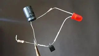 How to Make LED Flasher At Home | DIY SIMPLE ELECTRONIC PROJECT |