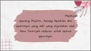 Kriteria Pemimpin Yang Adil dan Bijaksana (Gina XII IPA 1) (lihat Juga di Deskripsi)