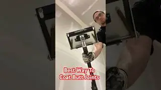 Best Way To Coat a Drywall Butt Joint