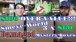 $180 dollars for 3 Damaged Smeye-World Mystery Boxes! We come out on top! Including an OG Toy Story!