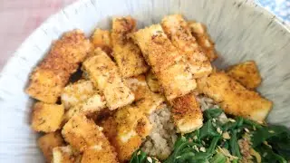 Cajun Fried Tofu | Blackened Tofu * 케이준 튀긴 두부