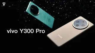 Vivo Y300 Pro in stunning Titanium Color and Gold inlaid Jade