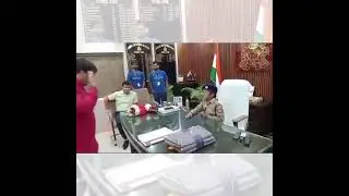 #Varanasi, 9-year-old Prabhat who's battling cancer, took over as ADG for a day #news #watch