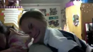 Girls going crazy on webcam