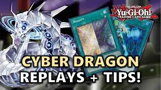 CYBER DRAGON Replays Ft Sky Striker + Duality | Deck List | Pre-DUNE | How to Play/Combo | July 2023