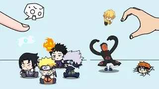 Naruto Characters vs Finger Heart | Complete Episode