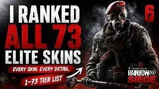 Ranking ALL 73 Rainbow Six Siege Elite Skins (Worst to Best) | Every Elite Ranked 