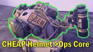 CHEAP Airsoft KNOCKOFF Better than Ops Core