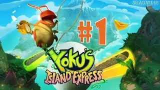 Yoku’s Island Express Прохождение #1: Жук-почтальон