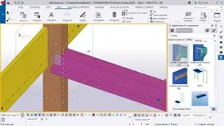 Tekla Structures Custom Components - Connection for Precasters