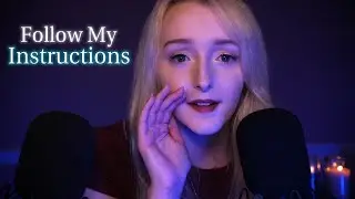 ASMR Follow My Instructions With Your Eyes Closed 💤