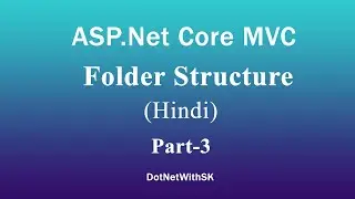 asp.net core mvc project folder in Hindi