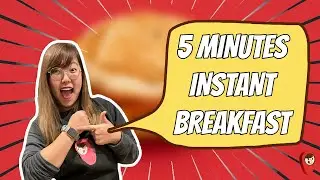 Hotteok Burger - 5 minutes instant : Zio Zio Foodie