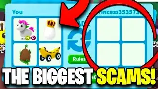 The BIGGEST SCAMS in Adopt Me & How to AVOID them
