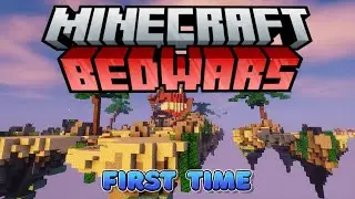 I PLAYED MINECRAFT BEDWARS FOR THE FIRST TIME!!!