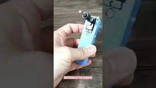 rechargeable screwdriver at home with just a power bank case and servo motor for less than 5$