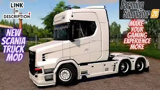 New Truck Mod in Farming Simulator 20 | Scania Truck Mod | 