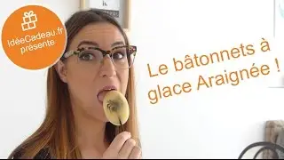 Bâtonnets Glace Araignée 🎁 IdéeCadeau.fr