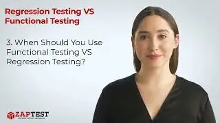 Regression Testing VS  Functional Testing