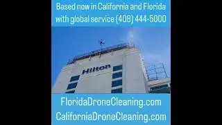 LA and SF Bay Area drone window and building cleaning #la #california #drones #losangeles #sf