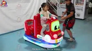 🚔 Kids' Police Car Ride – Little Officers on Duty!