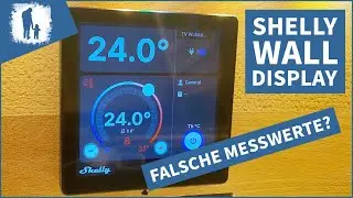 Shelly Wall Display: Thermostat Funktion im Test