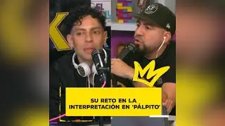 El día en el que Juan Tarquino, actor de Pálpito, se dio su primer beso con un hombre