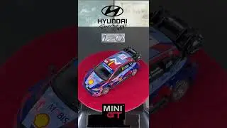 Showing off the Hyundai 120 N Rally1 Hybrid #11 - 2023 Rally Monte Carlo 3rd  Place
