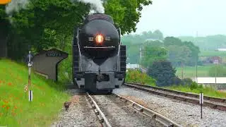 4K: Norfolk & Western 611 Farewell at Strasburg