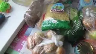 Покупки продуктов на неделю.