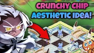 Crunchy Chip Garden *Aesthetic* Decoration Idea! - Cookie Run Kingdom Tutorial 2022