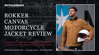 Rokker Canvas motorcycle jacket review