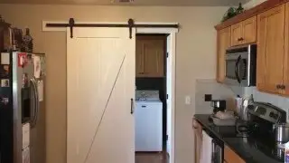 Barn Door installed