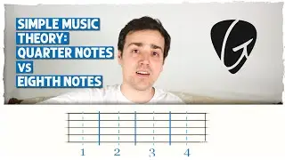 Quarter Notes vs Eighth Notes | Simple Rhythm & Music Theory Episode 2