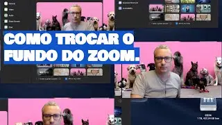COMO TROCAR O FUNDO VIRTUAL DO ZOOM E USAR SUAS PRÓPRIAS IMAGENS