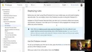 live recording about firestore rules 2020 04 15
